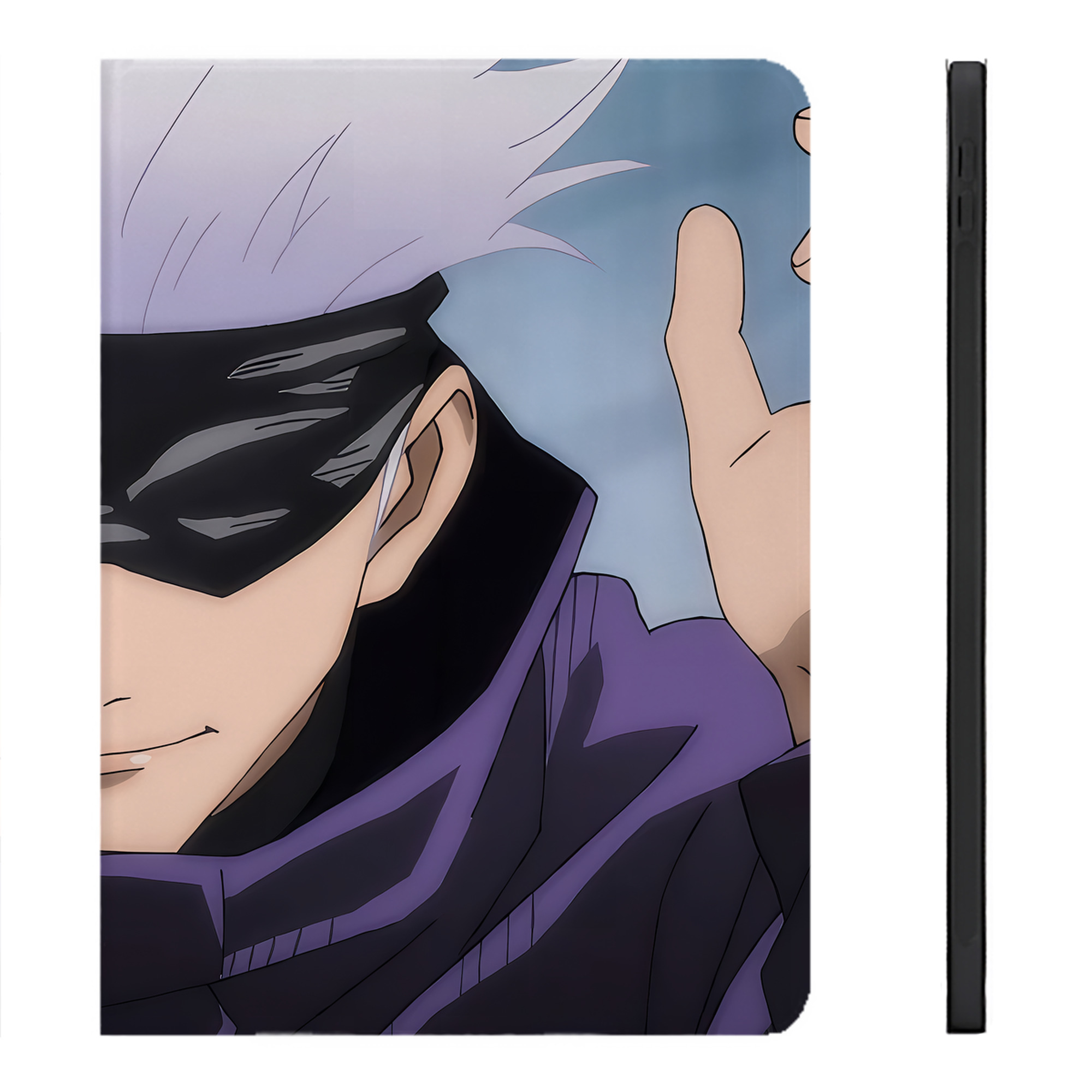 （画像用） 呪術廻戦 Jujutsu Kaisen IPadケース ペンホルダー付き ブックスタイルデザイン